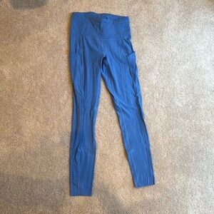 Lululemon Blue High-Waisted Leggings
